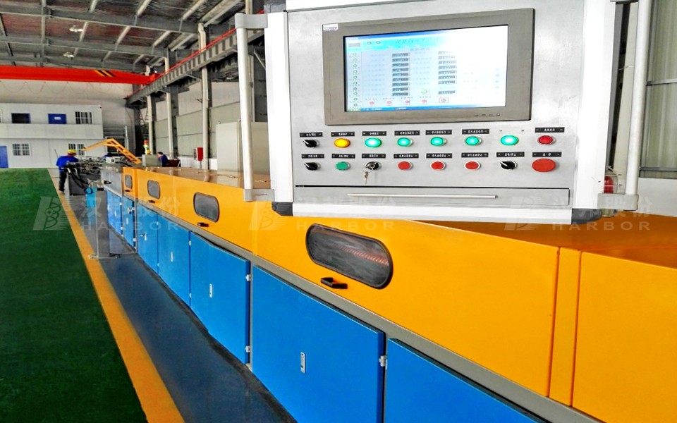 Flux cored wire production line